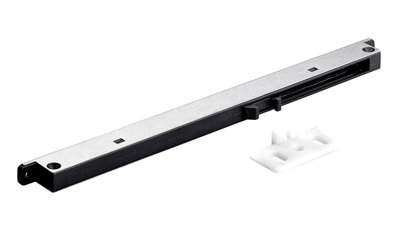 Hettich Nachrüstbarer Dämpfer für Holzschubkästen Aluminium Optik/schwarz von HETTICH