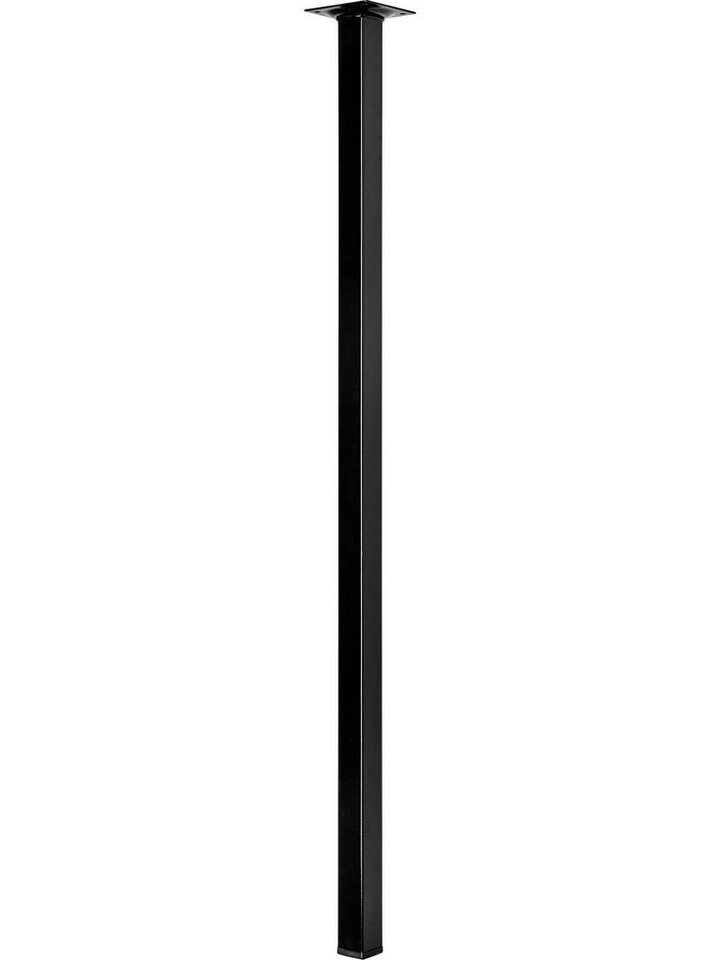 Hettich Tischbein Hettich Tischbein 70 x 2,5 x 2,5 cm Stahl schwarz Hettich Tischbein Hettich Tischbein 70 x 2,5 x 2,5 cm Stahl schwarz von Hettich