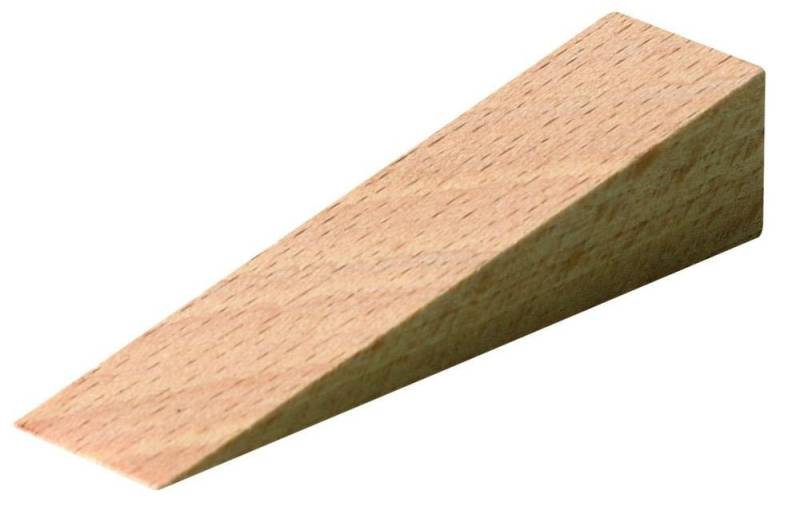 Hettich Türstopper Hettich Holzkeile 14 x 18 x 65 mm Buche - 10 Stück von Hettich