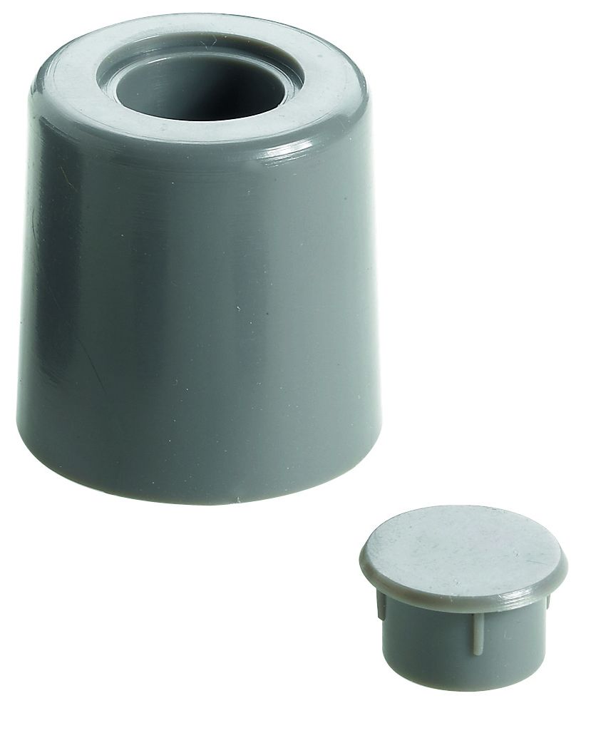 Hettich Türstopper 63,0 x 35,0 mm grau - 2 Stück von HETTICH