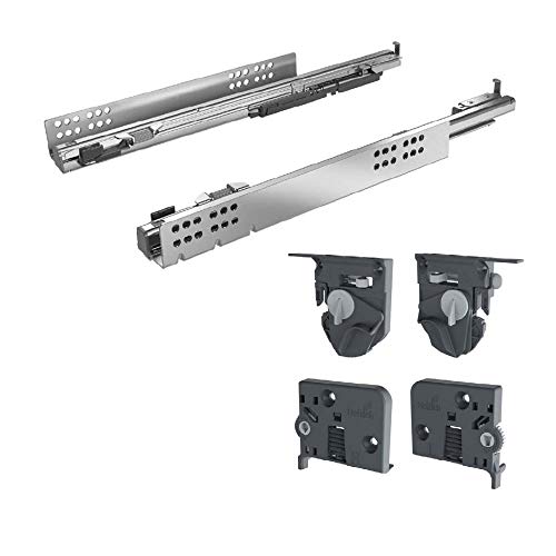 Hettich Vollauszug Quadro 4D V6 mit Silent System für Holzschubkästen 300 mm von Hettich