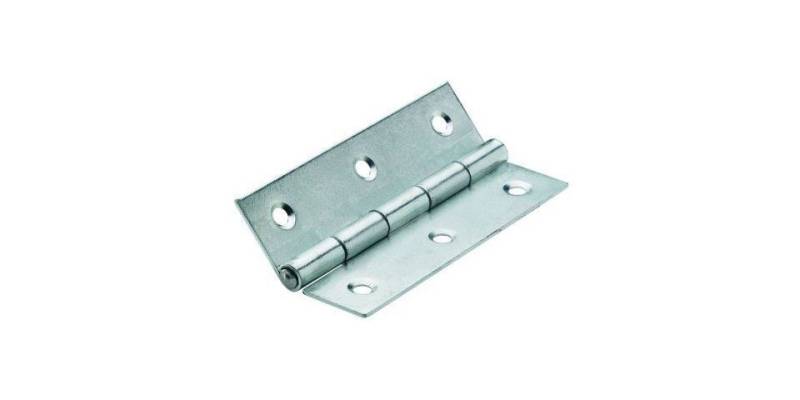 Hettich Türbeschlag Hettich Schmales Scharnier Edelstahl 40 x 70 mm von Hettich