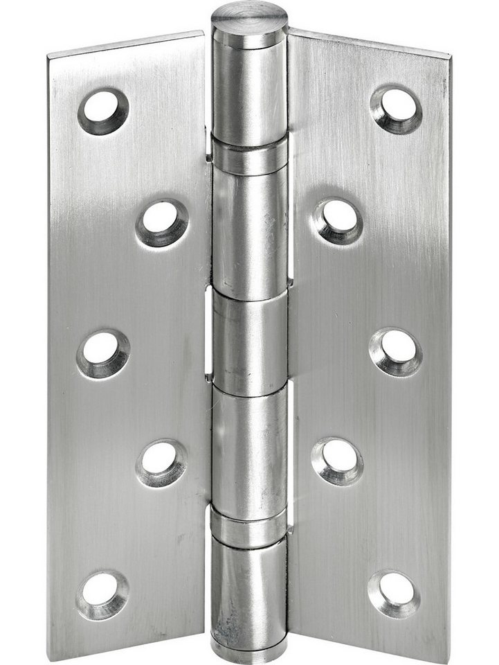 Hettich WC-Deckel-Scharnier Hettich Türscharnier 125 x 75 x 3 mm, gebürstet von Hettich