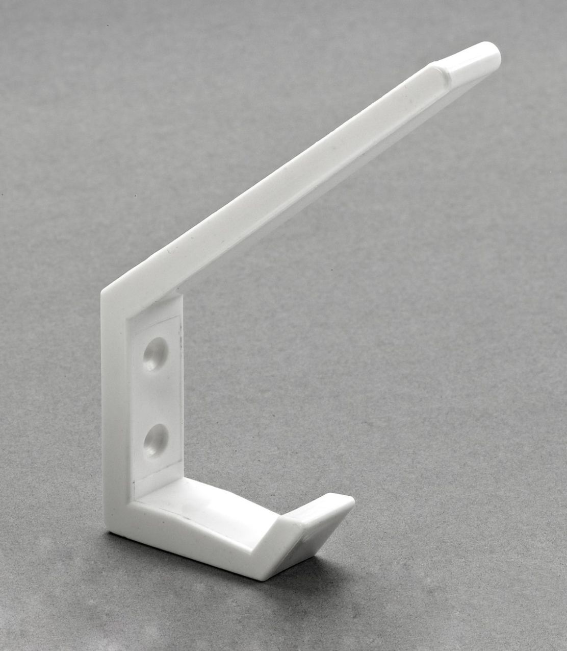 Hut- & Mantelhaken, 18 x 135 x 90 mm, Kunststoff weiß Hut- & Mantelhaken, 18 x 135 x 90 mm, Kunststoff weiß von Hettich