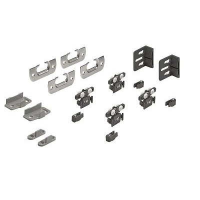 MB-Schiebetürbeschläge-Set,SysLine S,9136103, 2-T.,für einliegende Türen,15kg von Hettich