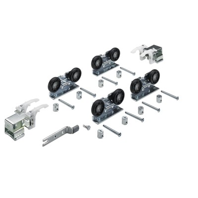 MB-Schiebetürbeschläge-Set,TopLine 1,45078, 2-T.,für einliegende Türen,75kg von Hettich