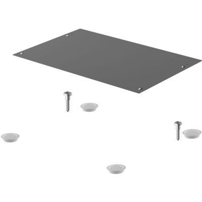 Mat.schale-Dec, mit Kassette, SmarTray Stahl 50 9208309, m. Abhebesi., anthrazit von Hettich