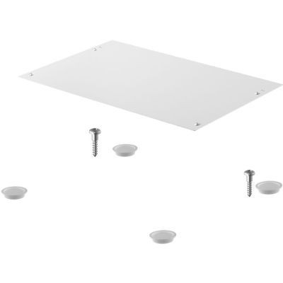 Materialschale-Deckel, m.Kassette, SmarTray Stahl 50 9208308, m. Abhebesi., weiß von Hettich