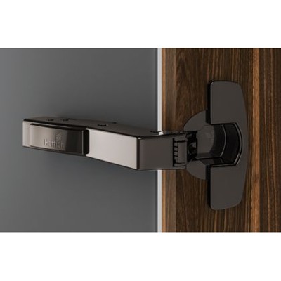 Möbel-Topfscharnier, Sensys 8639i, 9091747, 95°,Kröpf. -2mm, ZDG obsidianschwarz von Hettich