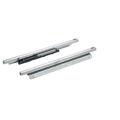 Schreibmat.schale-Ausz.führ.,Teilauszug,Quadro 12 Push to open 9186481,Stahl vz. von Hettich