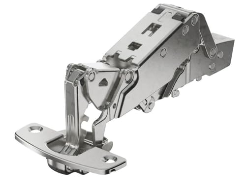 Sensys Weitwinkelscharnier, mit Null-Einsprung, mit integrierter Dämpfung (Sensys 8657i), vernickelt, vorliegend, Öffnungswinkel 165°, TH-Bohrbild 52 x 5,5 mm, zum Anschrauben (-)_Artikel _ 9099540 Sensys Weitwinkelscharnier, mit Null-Einsprung, mit integrierter Dämpfung (Sensys 8657i), vernickelt, vorliegend, Öffnungswinkel 165°, TH-Bohrbild 52 x 5,5 mm, zum Anschrauben (-)_Artikel _ 9099540 von Hettich