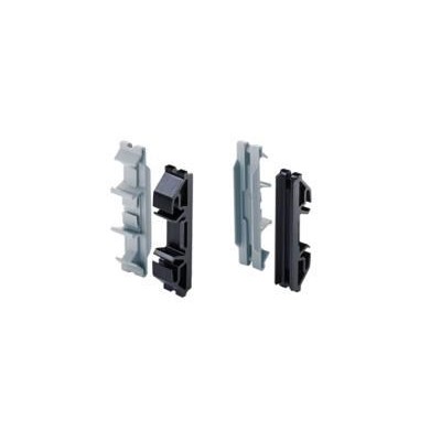 Trennwand-OrgaClip,i.Breitw.schub flex.pos., Systema Top 2000 20589, KF aluoptik von Hettich