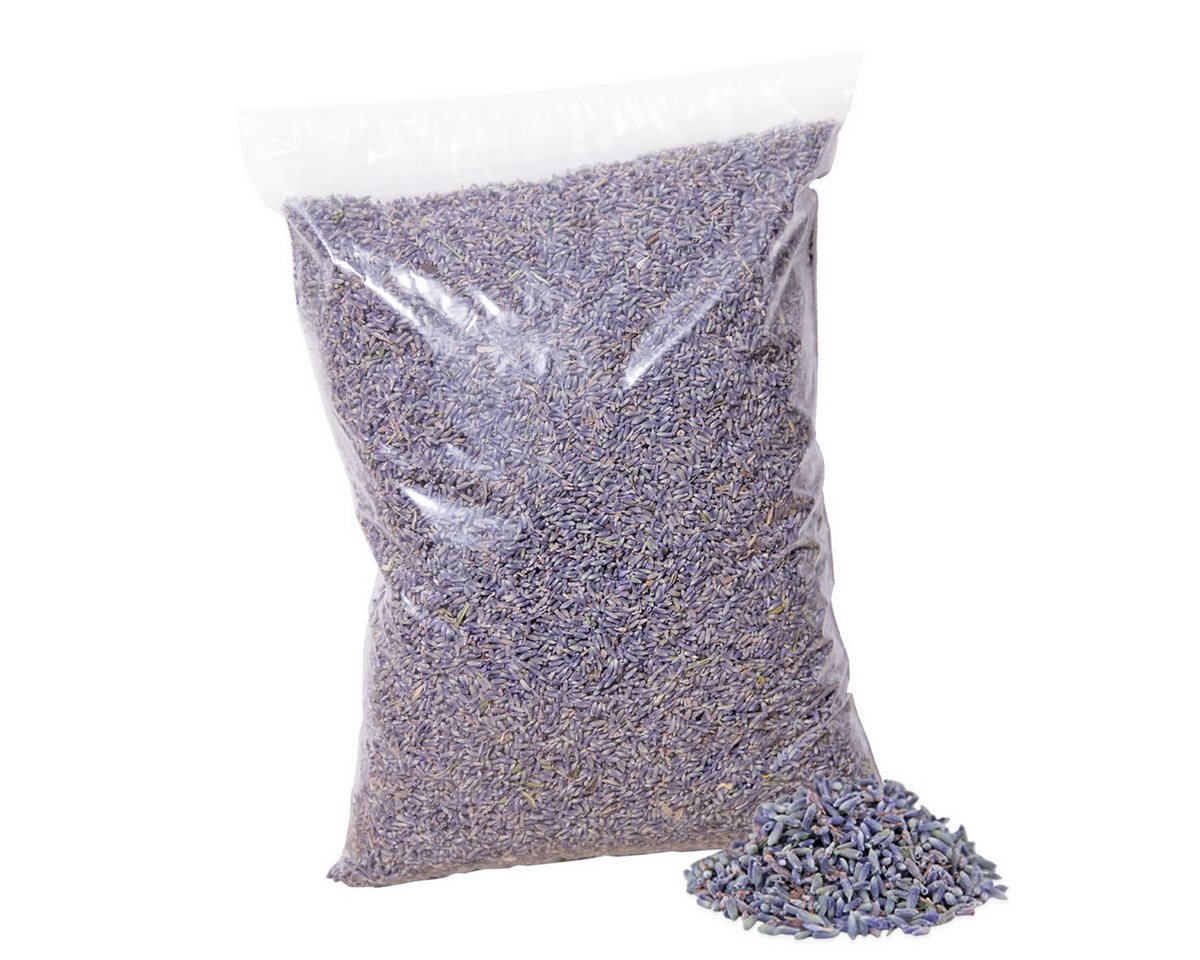 Heubergshop Lavendelbeutel, 400g Lavendelblüten Nachfüllpack Lavendel getrocknet (400g-Lavendel) von Heubergshop