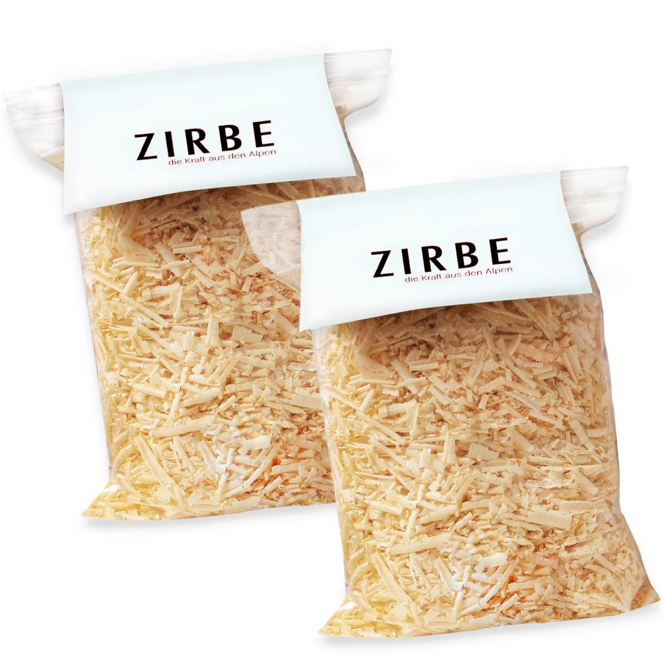 Heubergshop Zirbenkissen, Nachfüllpack 2 x 125g Zirbenspäne Zirbenflocken 6 Liter Heubergshop Zirbenkissen, Nachfüllpack 2 x 125g Zirbenspäne Zirbenflocken 6 Liter von Heubergshop