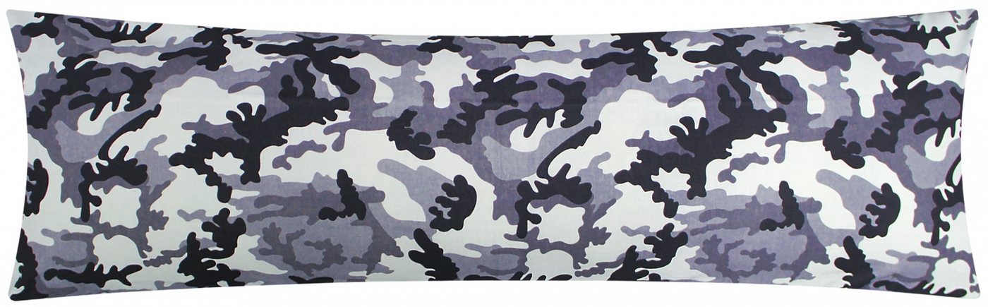 Seitenschläferkissenbezug, Heubergshop (1 Stück), 40x145cm Camouflage Tarnmuster 100% Baumwolle (KY-200-3) von Heubergshop