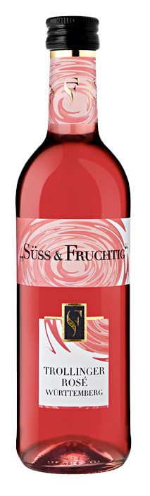 Heuchelberg Trollinger Rosé süß und fruchtig 0,75 l von Heuchelberg