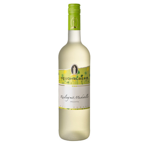 Heuchelberg Weißwein Riesling mit Muskateller fruchtig suß 0,75 l von Heuchelberg