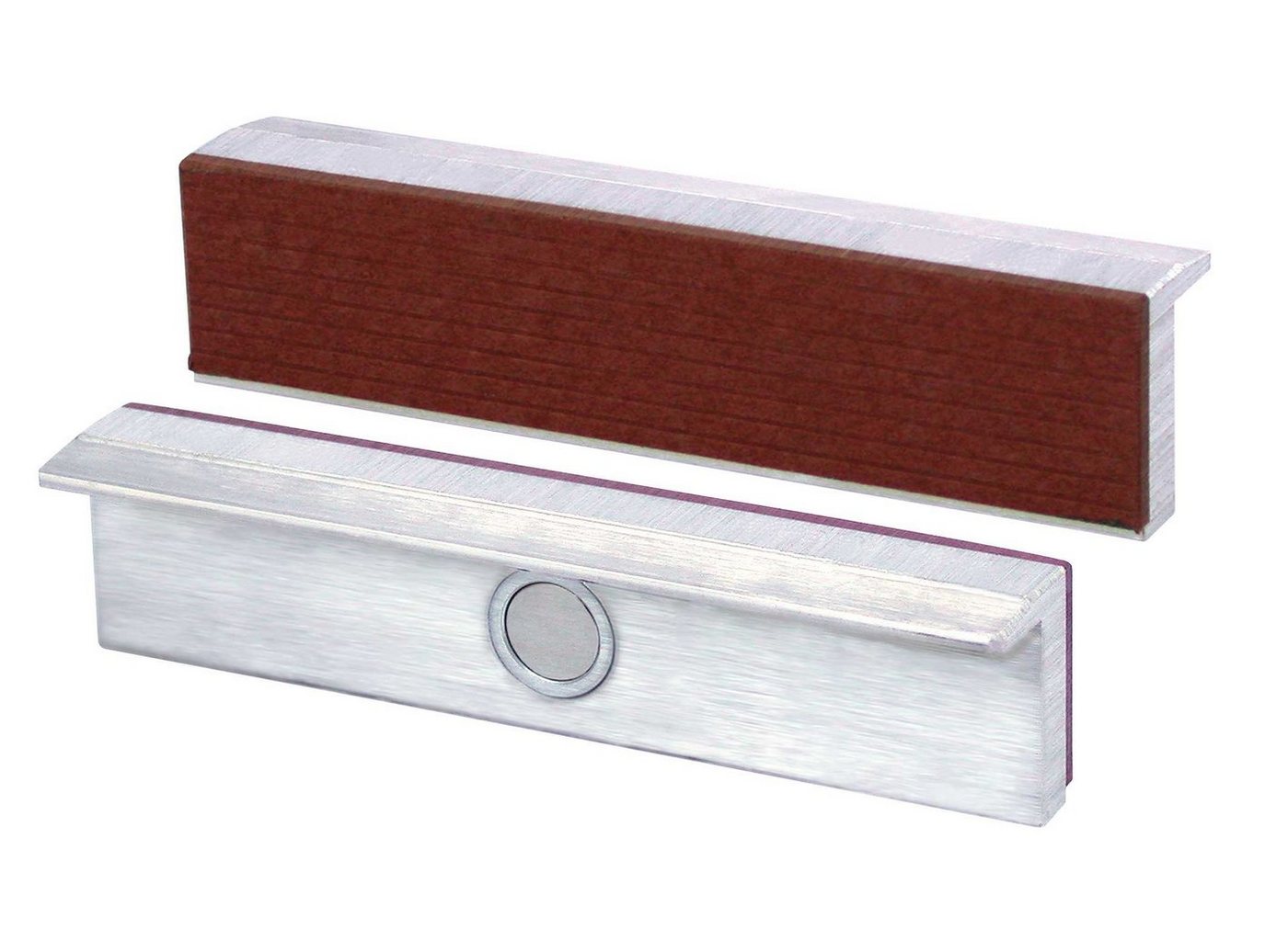 Heuer Zwinge HEUER Magnet-Schutzbacke Typ F für Schraubstock 100 mm, Fiberbelag von Heuer