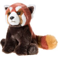 BEDROHTE TIERE Roter Panda sitzend von Heunec