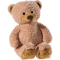 Bär Maskottchen schlenkernd braun von Heunec