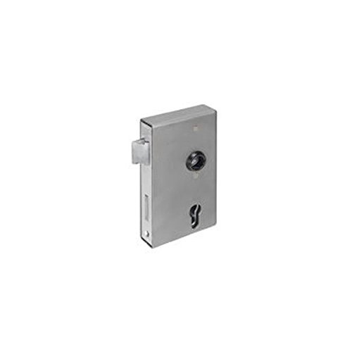 Schlosskasten blank mit Einsteckschloss verzinkt Edelstahlstulp 40mm L+R Dorn 60mm Schlosskasten blank mit Einsteckschloss verzinkt Edelstahlstulp 40mm L+R Dorn 60mm von Heunert