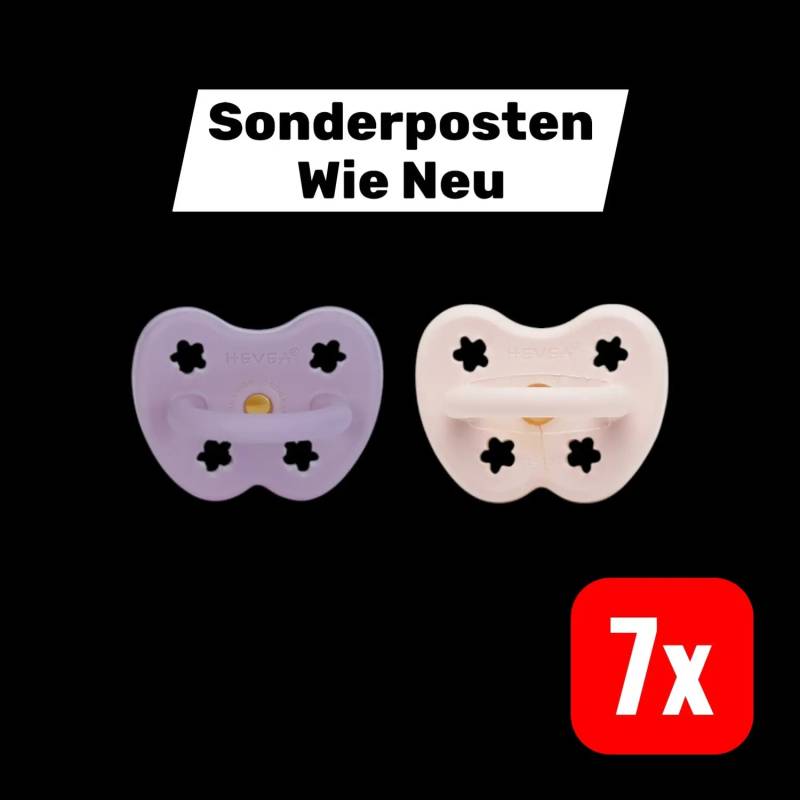 B-Ware Hevea 2 Pack Schnuller Set Babysoother Ab 3 M Stern Mond Power Pink 7 Sets B-Ware Hevea 2 Pack Schnuller Set Babysoother Ab 3 M Stern Mond Power Pink 7 Sets von Hevea