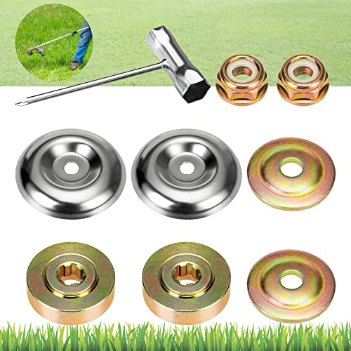 Gartenmaschine Rasenmäher Stihl Klingenadapter Kit 9 Stück Getriebe Strimmer Teile Universal Metall Freischneider Zubehör für Stihl Saitentrimmer Bürstenschneider Gartenmaschine Rasenmäher Stihl Klingenadapter Kit 9 Stück Getriebe Strimmer Teile Universal Metall Freischneider Zubehör für Stihl Saitentrimmer Bürstenschneider von Heveer