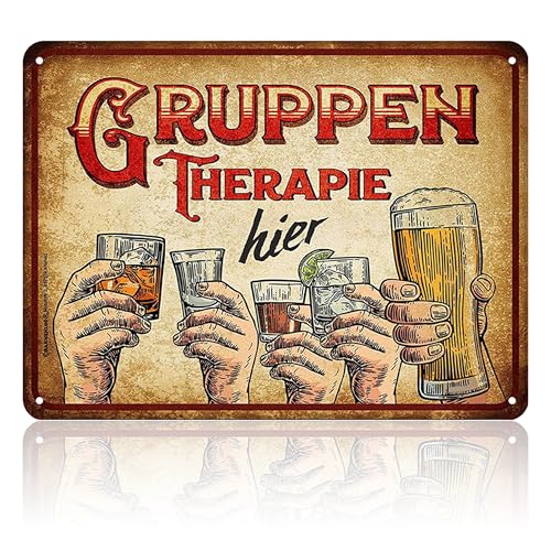 Heveer Bar Blechschild Retro Blechschild Retro Kneipen Deko für Bar Kneipe Café oder Zuhause 20x30 cm von Heveer