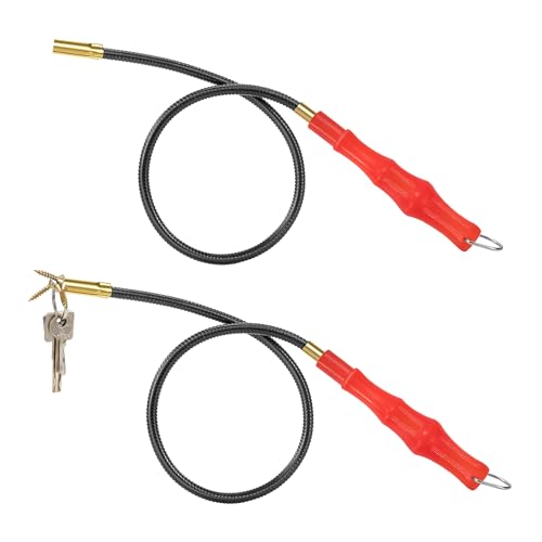 Heveer Magnetheber Magnetstab Greifer 56CM Flexibler Magnetstabgreifer Biegbares Magnetgreifer für Aufnehmen von Metallteilen 2 Stück Heveer Magnetheber Magnetstab Greifer 56CM Flexibler Magnetstabgreifer Biegbares Magnetgreifer für Aufnehmen von Metallteilen 2 Stück von Heveer