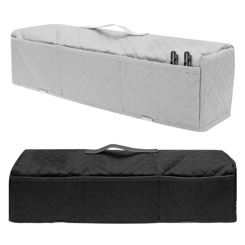 2 x gepolsterte Staubschutzhülle für Cricut Maker 4, Cricut Explore 4, Cricut Explore Air 2, Cricut Maker 3 – waschbare Maschinenabdeckung mit 3 Taschen für Cricut-Zubehör, Zubehör und Werkzeuge 2 x gepolsterte Staubschutzhülle für Cricut Maker 4, Cricut Explore 4, Cricut Explore Air 2, Cricut Maker 3 – waschbare Maschinenabdeckung mit 3 Taschen für Cricut-Zubehör, Zubehör und Werkzeuge von Hevtsde