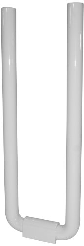 HEWI Handtuchhalter Serie 477, Handtuchhaken weiß, Handtuchstange 446x180 mm - 477.09.100 99 von Hewi Heinrich Wilke