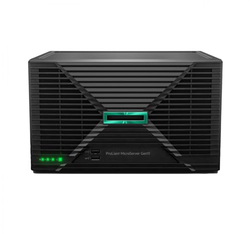HPE ProLiant MicroServer Gen11 serveur Ultra Micro Tower Intel Pentium Gold G7400 3,7 GHz 16 Go DDR5-SDRAM 180 W von HEWLETT PACKARD ENTERPRISE
