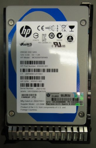 Hewlett Packard Enterprise 200Gb SAS 2.5 Inch, 658580-001 von Hewlett Packard Enterprise