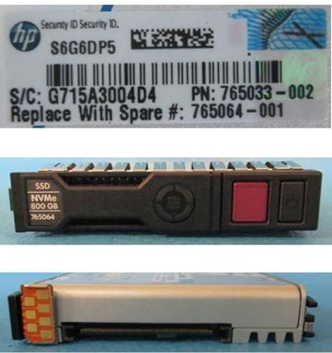 Hewlett Packard Enterprise DRV SSD 800GB 2.5 NVME LE SC2 PLP, 765064-001 (SC2 PLP) von Hewlett Packard Enterprise