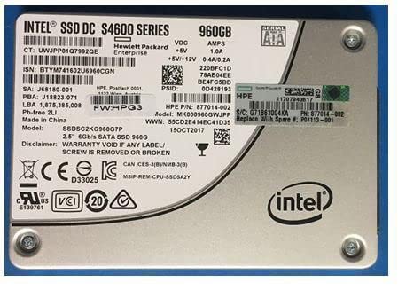 Hewlett Packard Enterprise DRV SSD 960GB SFF SATA MU RW DS, W126150245 (DS) von Hewlett Packard Enterprise