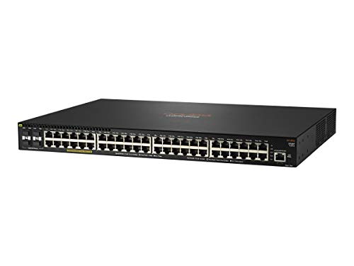 Hewlett Packard Enterprise HP Hpe Aruba 2930F 48G PoE+ 4SFP - Switch - 48 Anschlüsse - L3 - Verwaltet - stapelbar von Hewlett Packard Enterprise