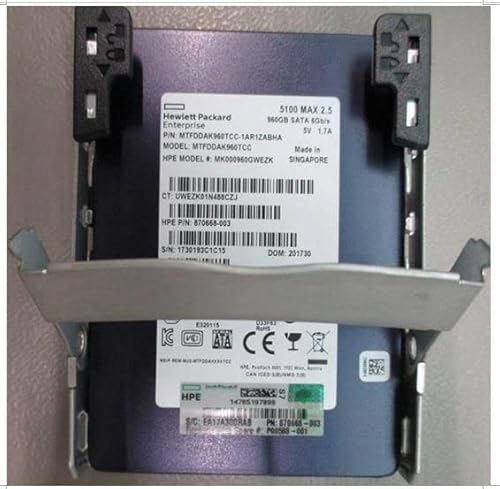 Hewlett Packard Enterprise SSD 960GB 6G SFF SATA MU QR, P00588-001 von Hewlett Packard Enterprise