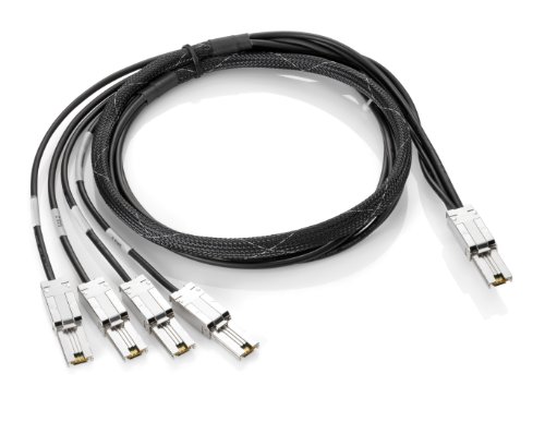 Hewlett Packard HP AN975A External Mini-SAS zu 4x1 Mini-SAS Kabel 2m Hewlett Packard HP AN975A External Mini-SAS zu 4x1 Mini-SAS Kabel 2m von Hewlett Packard
