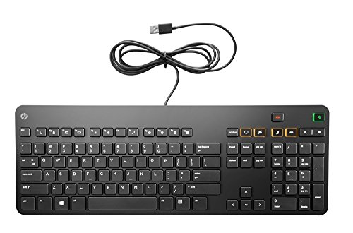 Hewlett Packard K8P74AA#UUZ Kabelgebunden Tastatur, USB Schwarz von Hewlett Packard