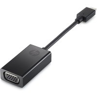 Hp usb-c zu vga Adapter Schwarz - Kabeladapter (usb-c, vga, Stecker/Buchse, Schwarz) von Hewlett Packard