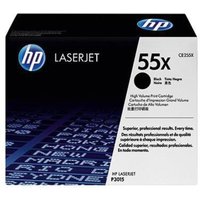 Toner Originalzubehör 55X ca. 12.500 Seiten schwarz von Hewlett Packard