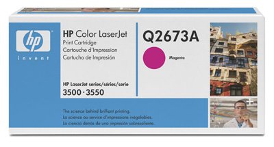 Toner für HP Q2673A (73A) Magenta von Hewlett Packard
