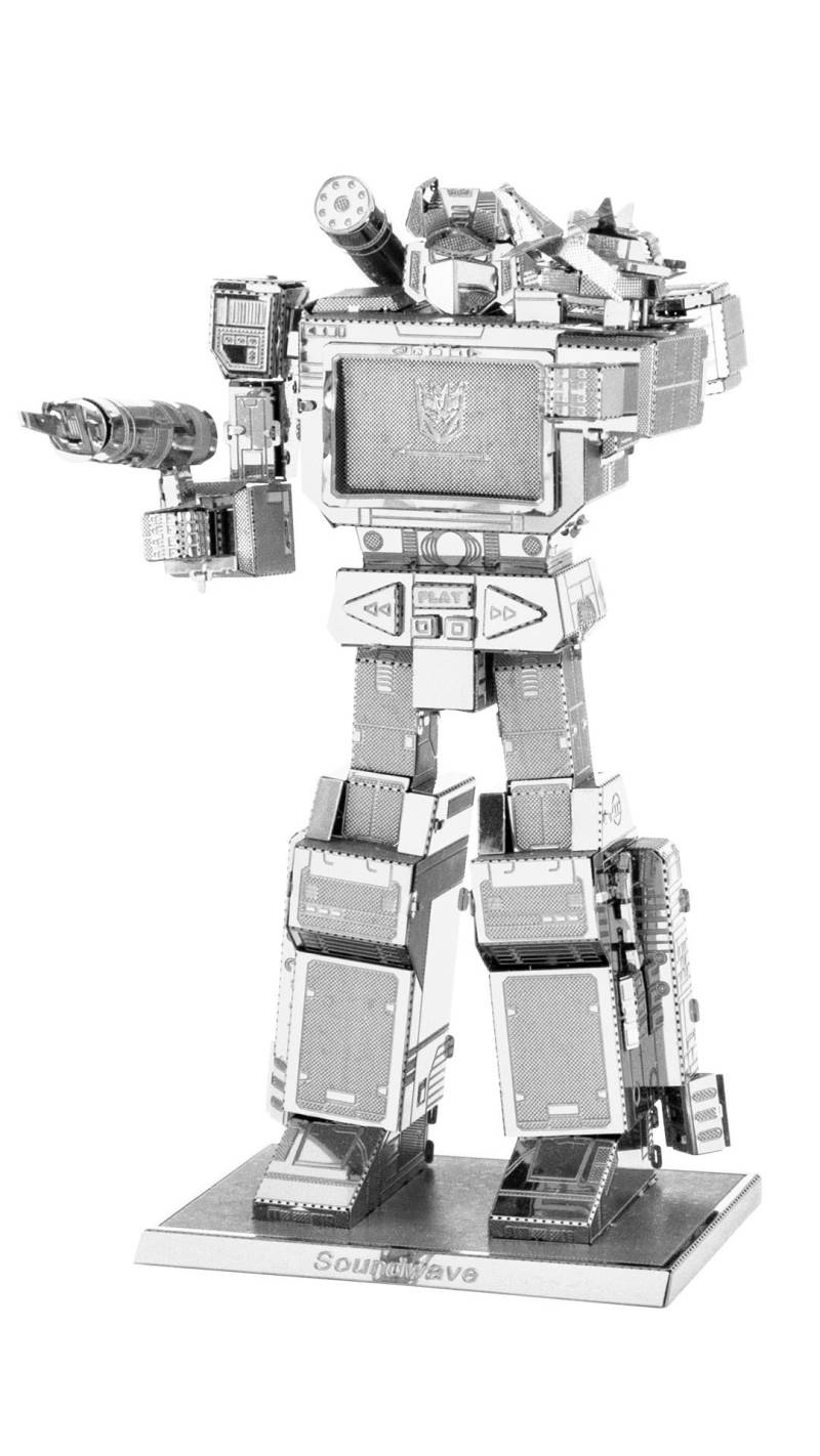 Metal Earth 3D Modell Bausatz Transformers Soundwave MMS302 von Hexbug