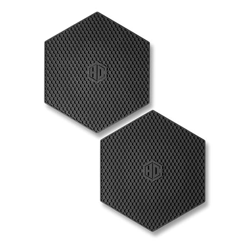 HexClad Kochgeschirr Sechseck Silikon Untersetzer von HexClad