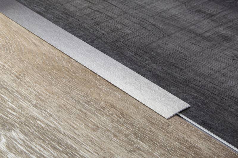 HexPro Übergangsprofil UEP 30x1mm (Bodenprofil 100cm Übergangsleiste 30mm, 1mm Stärke aus Nirosta V2A Edelstahl Übergangsschiene (5 Meter Übergangsschiene) von HexPro