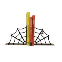 Spinne Metall Buchstütze/Spiderman Spinnennetz Heim Büro Dekoration Geschenkidee von HexProduct