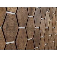 Waben Wohnzimmer Dekor Kopfteil Holz Wand Kunst Wandpaneele Backsplash Birke Dark Hexagonica Waben Wohnzimmer Dekor Kopfteil Holz Wand Kunst Wandpaneele Backsplash Birke Dark Hexagonica von HexagonicaUA