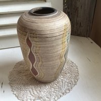 Mid Century Blumenvase Keramik von HexenbesenShop