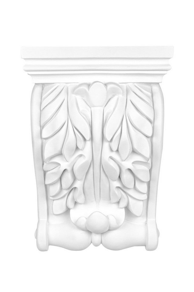 Hexim Perfect Wanddekoobjekt C8002 (Stuckkonsole - große Auswahl an Wandkonsolen - Antike Wanddeko im Barock- & Jugendstil aus vorgrundiertem, schlagfestem Polyurethan (C8001 - 225x120) von Hexim Perfect