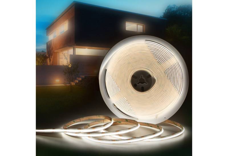 Hexim LED Stripe COB – RGB/W CCT oder Kalt-, Neutral-, Warmweiß (Neutralweiß 9.5M), COB – RGB/W CCT oder Kalt-, Neutral-, Warmweiß (Neutralweiß 9.5M) von Hexim